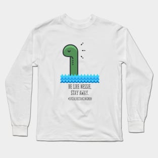 Nessie Social Distancing Long Sleeve T-Shirt